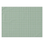 Gingham Charm Grün Tischdecke (Vorderseite (Horizontal))