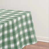 Gingham Charm Grün Tischdecke (Beispiel)