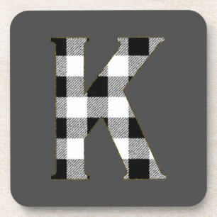 Gingham Check K Untersetzer