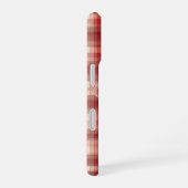Gingham Check Love Ribbon Phone Case iPhone 16 Hülle (Rechte Seite)
