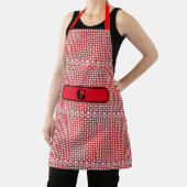 Gingham Checked Customize Schürze (InSitu)