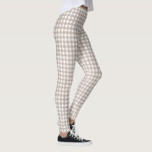 Gingham Checked Pattern Leggings (Rechts)