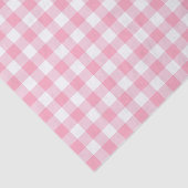 Gingham Checkered Patten in Pastellfarben Seidenpapier (Ausschnitt)