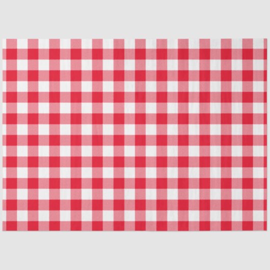 Gingham Checkered Striping Muster Template Seidenpapier (Vorderseite)