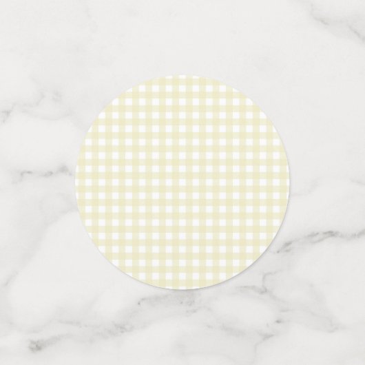 Gingham Confetti 2 Konfetti (Klein Vorderseite)