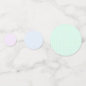 Gingham Confetti Konfetti (Vorderseiten)