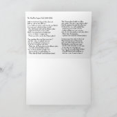 Gingham Dog und Calico Cat Feiertagskarte (Innenseite)