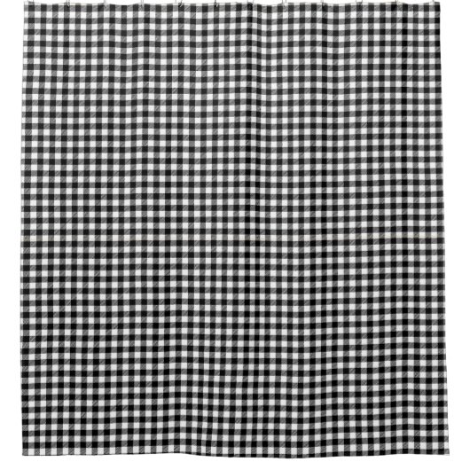 Gingham Duschvorhang (Vorderseite)