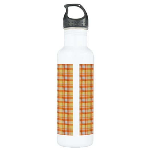 Gingham Edelstahlflasche (Rückseite)