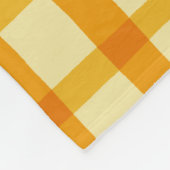 Gingham Fleecedecke (Ecke)