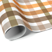 Gingham Geschenkpapier (Rolleneckpunkt)