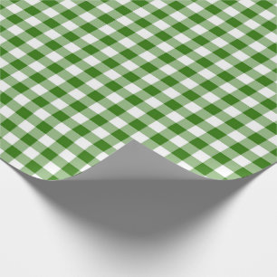 Gingham Geschenkpapier