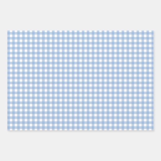 Gingham Geschenkpapier Set (Vorderseite 2)