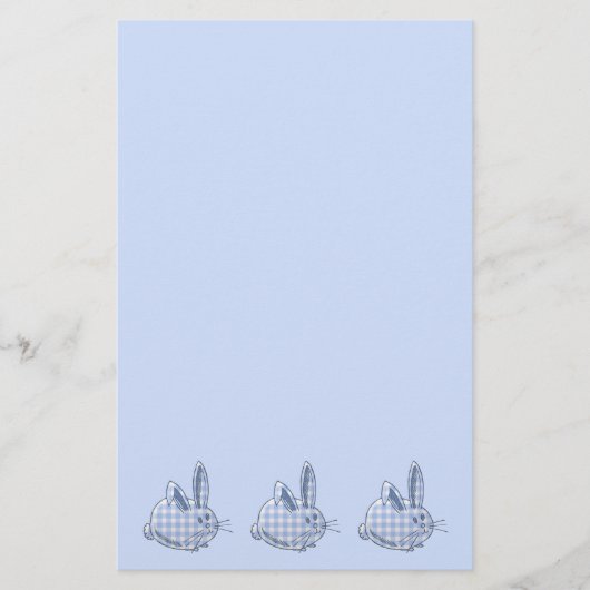 Gingham-Gingham Briefpapier (Vorderseite)