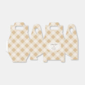 Gingham Goose Baby Dusche Danke für Ihre Gefallen  Geschenkschachtel (Ungefaltet)