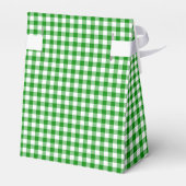 Gingham-Green-Fevor Box, Zelt Geschenkschachtel (Rückseite)