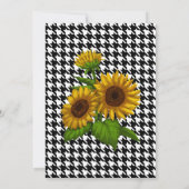 Gingham GRILLEN Invite Farmhouse Backyard Party Einladung (Rückseite)