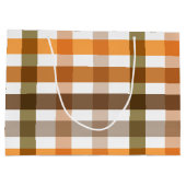 Gingham Große Geschenktüte (Rückseite)