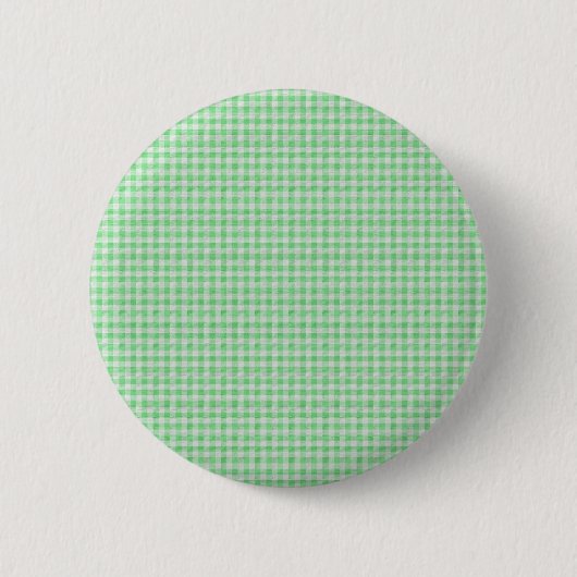 Gingham-Hintergrund Button (Vorderseite)