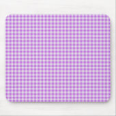 Gingham-Hintergrund Mousepad (Vorne)