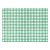 Gingham in Nappalindgrün Tischdecke (Vorderseite (Horizontal))