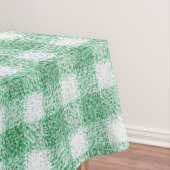 Gingham in Nappalindgrün Tischdecke (Beispiel)