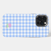 Gingham iPhone Hülle (Rückseite (Horizontal))
