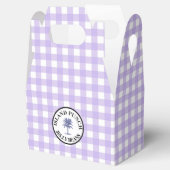 Gingham Island Punch Jelly Beans Geschenkschachtel (Geöffnet)