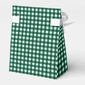 Gingham-Jade Green-Fevor Box, Zelt Geschenkschachtel (Rückseite)