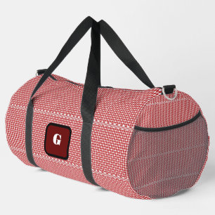 Gingham Kariert Anpassen Duffle Bag