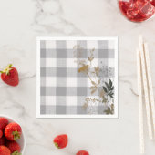 Gingham Kariert Country Farmhouse Serviette (Beispiel)