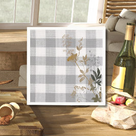 Gingham Kariert Country Farmhouse Serviette