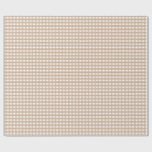 Gingham kariert geschenkpapier (Flach)