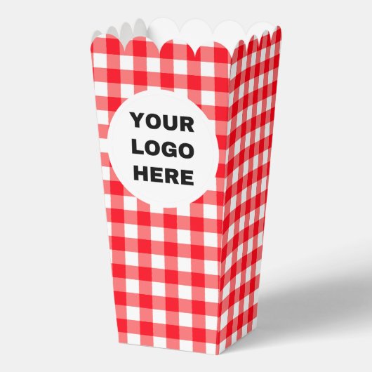 Gingham-Kariert Geschenkschachtel (Vorderseite)