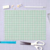 Gingham kariert seidenpapier (Handwerk)