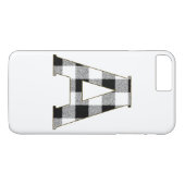 Gingham Karo A Case-Mate iPhone Hülle (Rückseite (Horizontal))