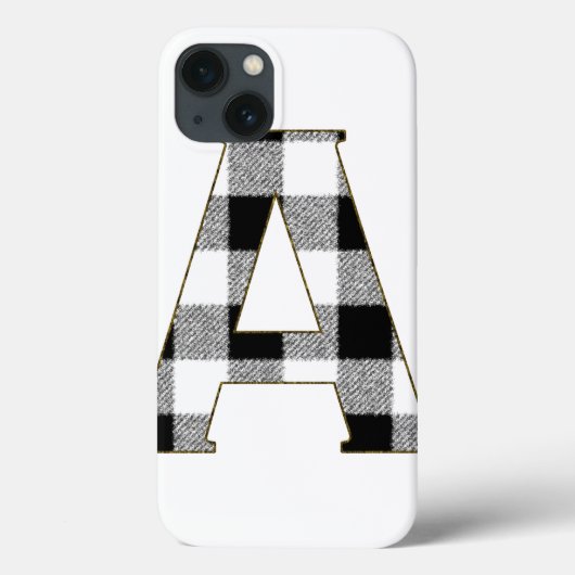 Gingham Karo A Case-Mate iPhone Hülle (Rückseite)