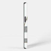 Gingham Karo A iPhone Hülle (Rechte Seite)
