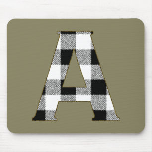 Gingham Karo A Mousepad