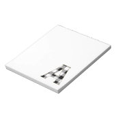 Gingham Karo A Notizblock (Rotiert)
