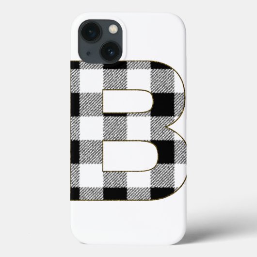 Gingham Karo B Case-Mate iPhone Hülle (Rückseite)