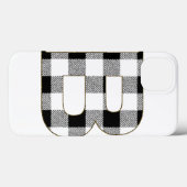 Gingham Karo B Case-Mate iPhone Hülle (Rückseite (Horizontal))