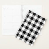 Gingham Karo Black Planer (Anzeige)