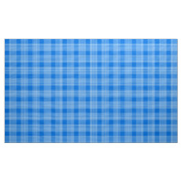 Gingham Karo Blau und Weiße Stoffe