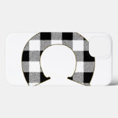 Gingham Karo C Case-Mate iPhone Hülle (Rückseite (Horizontal))