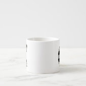 Gingham Karo C Espressotasse (Vorderseite)