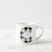 Gingham Karo C Espressotasse (Rechts)