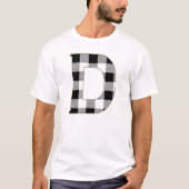 Gingham Karo D T-Shirt (Vorderseite)