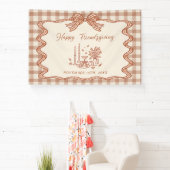 Gingham-Karo-Freundes-Dankfest-Essen Banner (InSitu)