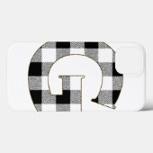 Gingham Karo G Case-Mate iPhone Hülle (Rückseite (Horizontal))